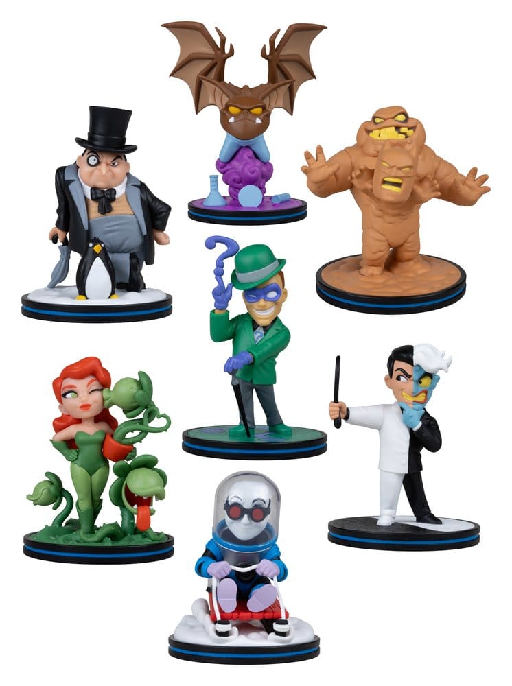 x_mcf20325 Batman: The Animated Series Q-Fig Deluxe Mini Figures 10 cm Wave 1 Assortment (12) - immagine 1
