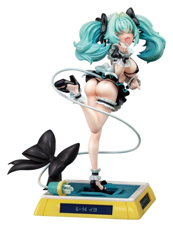 x_mdcs67218 Mahjong Fight Girl PVC Figure 1/7 G-14 Iyo Summer Ver. 25 cm - immagine 1