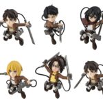 Attack on Titan Tobimas Mini Figures Blind Box Assortment (6)