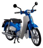Honda Kaitanics Plastic Model Kit Super Cub 110 Glint Wave Blue Metalic