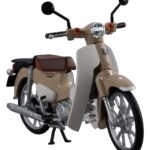 Honda Kaitanics Plastic Model Kit Super Cub 110 Virgin Beige