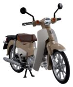 Honda Kaitanics Plastic Model Kit Super Cub 110 Virgin Beige