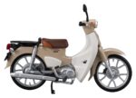 Honda Kaitanics Plastic Model Kit Super Cub 110 Virgin Beige - immagine 2