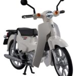 Honda Kaitanics Plastic Model Kit Super Cub 110 Classical White