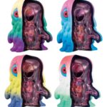 Godzilla Inside Fantasy Mini Figures Hedorah Blind Box Assortment (4)