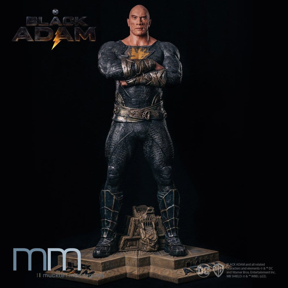 x_mm-ba-ba-1 Black Adam Life-Size Statue Black Adam 211 cm - immagine 1