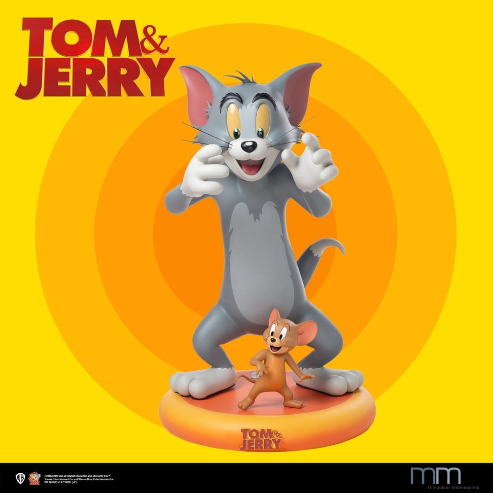 x_mm-tj-1 Tom & Jerry Life-Size Figure Set 91/25 cm - immagine 1