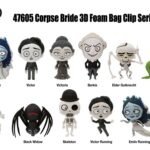 Corpse Bride 3D PVC Bag Clips Series 1 Blind Bag Display (24)