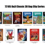 Dungeons & Dragons Classic 3D PVC Bag Clips Series 3 Blind Bag Display (24)