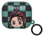 Demon Slayer 3D Foam Airpods Case Bag Clip Tanjiro Display (12)
