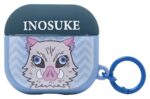 Demon Slayer 3D Foam Airpods Case Bag Clip Inosuke Display (12)