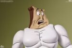 The Ren & Stimpy Show Action Figure Ultimate Powdered Toast Man 18 cm - immagine 3