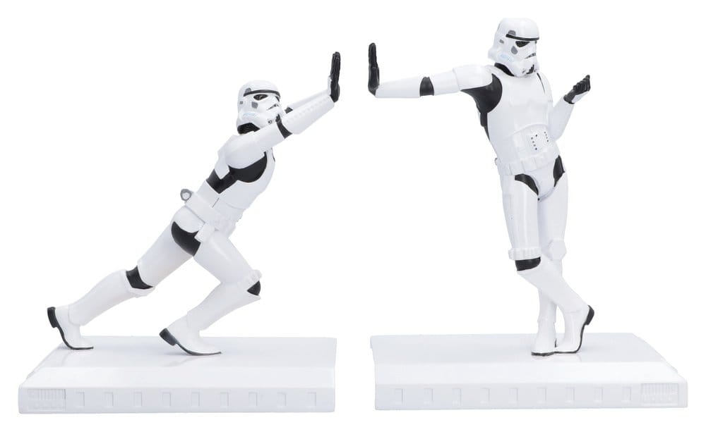 x_nemn-b7680c26 Original Stormtrooper Bookends Working Hard Hardly Working 19 cm - immagine 1