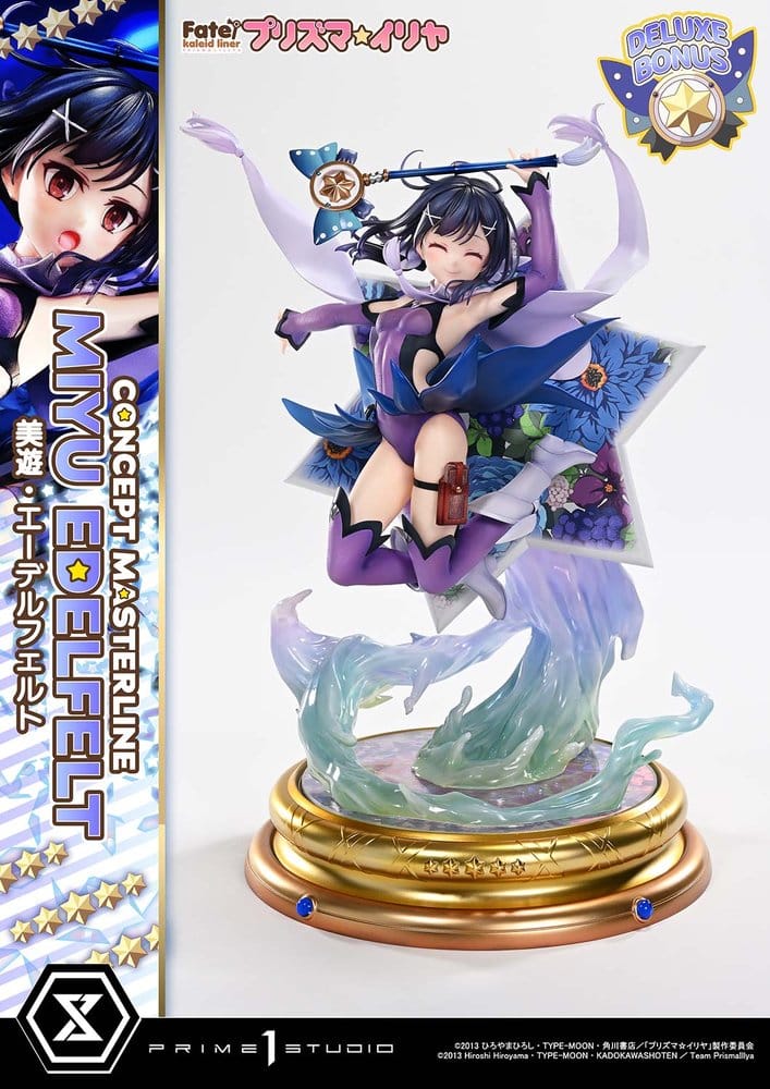 x_p1scmfkl-02dxs Fate/kaleid liner Prisma Illya Concept Masterline Series Statue 1/5 Miyu Edelfelt DX Bonus Version 35 cm - immagine 1