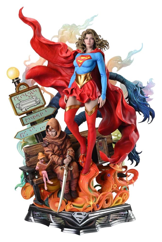 x_p1sremdc-03 DC Comics Real Elite Masterline Series Statue 1/4 Supergirl Woman of Tomorrow 63 cm - immagine 1