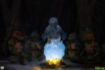 Teenage Mutant Ninja Turtles (Movie Moments) Mini Scale Diorama Splinter's Spirit 36 cm - immagine 2