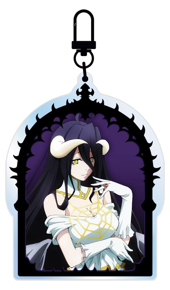 x_popb-pbak20 Overlord Acrylic Keyring Albedo - immagine 1
