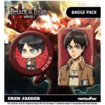 Attack on Titan Badges 2-Pack Eren Jaeger