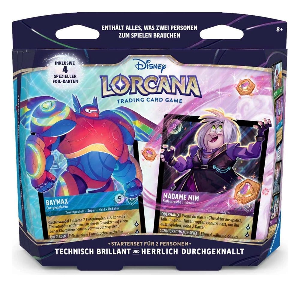 x_rave11090094 Disney Lorcana TCG 2-Player Starter Deck Fall 2026 *German Version* - immagine 1