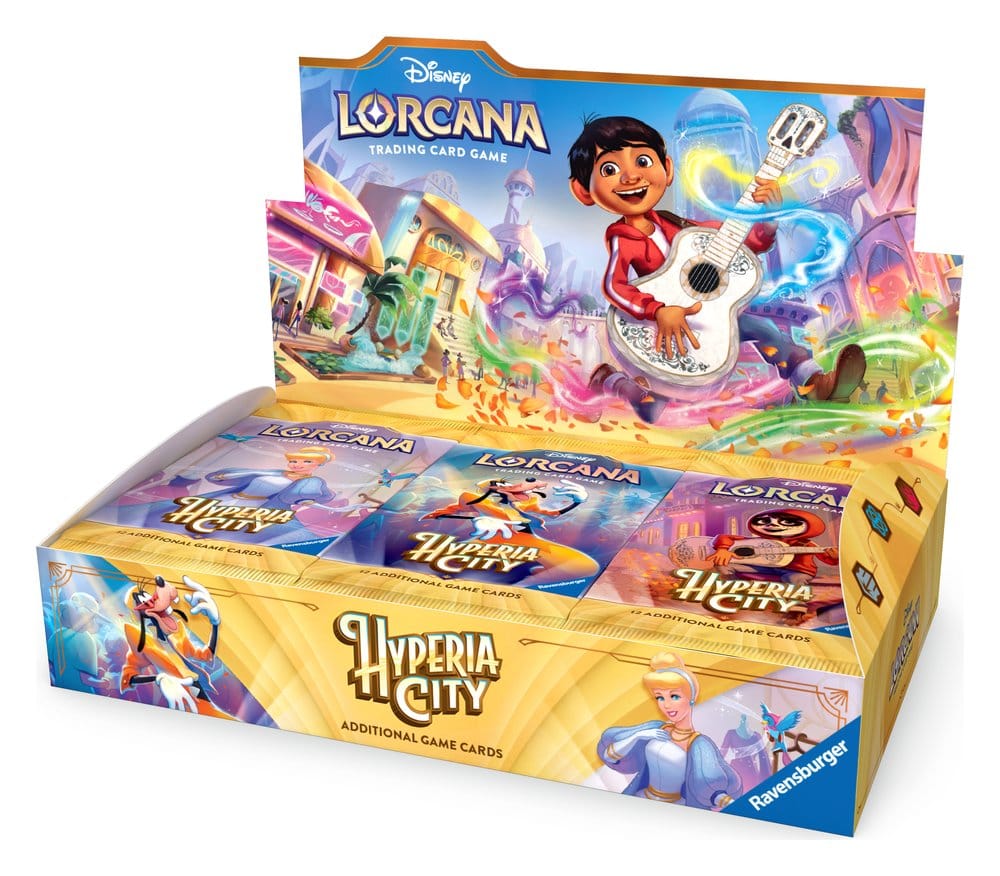 x_rave11090102 Disney Lorcana TCG Hyperia City Booster Display (24) *English Version* - immagine 1