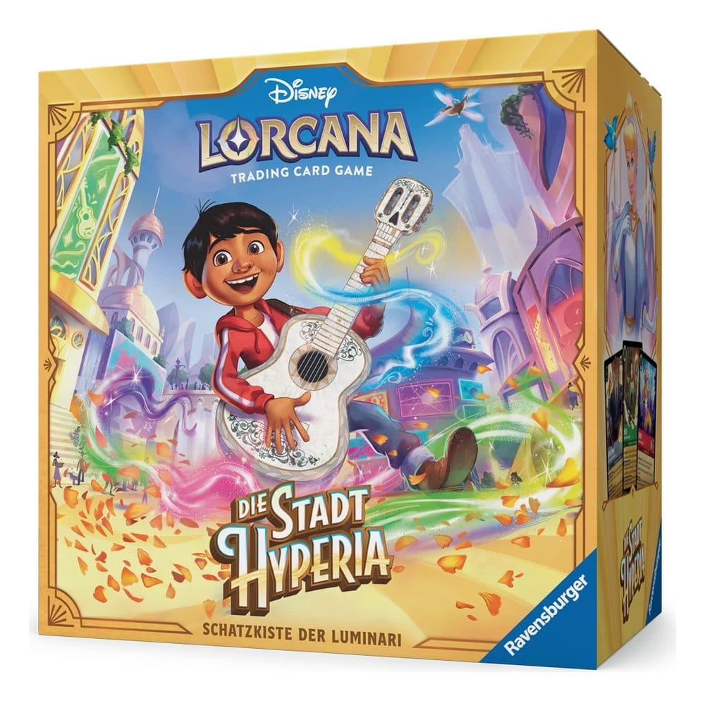 x_rave11090114 Disney Lorcana TCG Die Stadt Hyperia Illumineer's Trove *German Version* - immagine 1