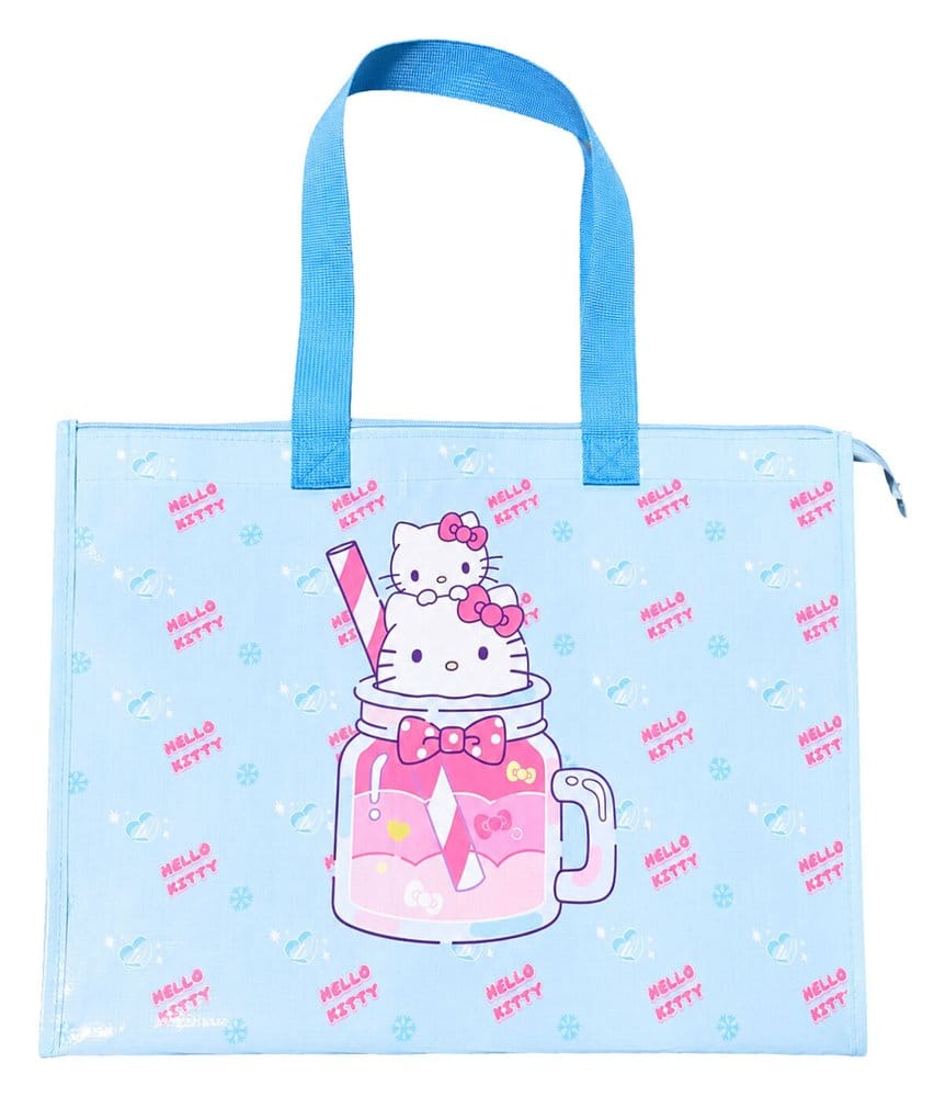 x_saka70430 Sanrio PVC Shopping Bag Hello Kitty Cupcake 49 x 36 x 10 cm - immagine 1