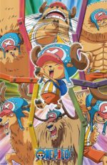 One Piece 3D Poster Chopper 38 x 58 cm