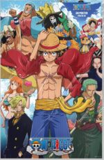 One Piece 3D Poster Group Fishman Island 38 x 58 cm - immagine 3