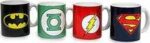 DC Comics Ceramic Mini Coffee Mugs Logos 8 cm Set (4) - immagine 2