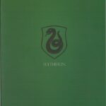 Harry Potter Softcover Notebook Slytherin 21 cm
