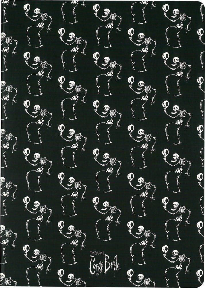 x_sdtwrn26451 Corpse Bride Softcover Notebook Skeleton ver. A 21 cm - immagine 1