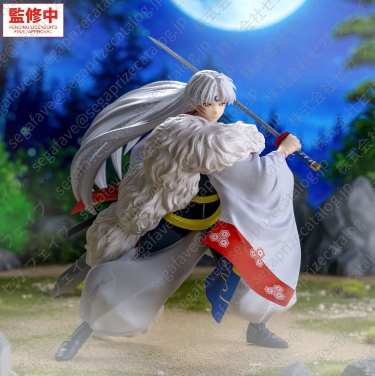 x_sega56848 Inuyasha Luminasta PVC Figure Sesshomaru 17 cm - immagine 1