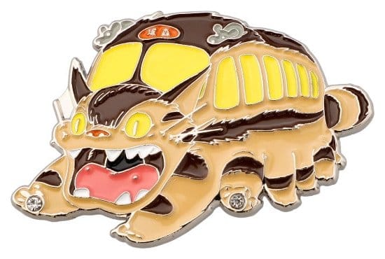 x_seisen-14701 My Neighbor Totoro Metal Brooch Catbus - immagine 1