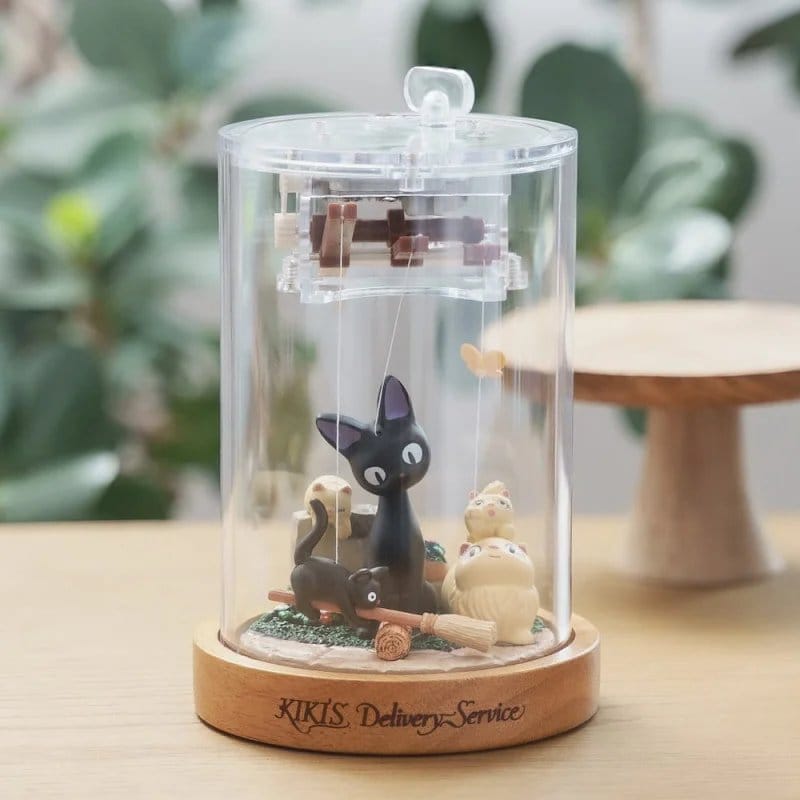 x_sekiguchi-40518 Kiki's Delivery Service Music Box Jiji Marionette Style - immagine 1