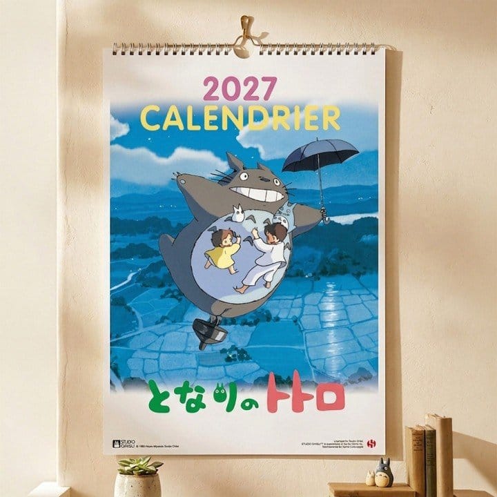 x_sgc-2027fr My Neighbor Totoro Calendar 2027 *French Version* - immagine 1