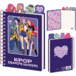 KPop Demon Hunters Project Notebook A5 Hunter/X Display (10)