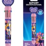 KPop Demon Hunters Multi Colour Pen Hunter/X Display (8)