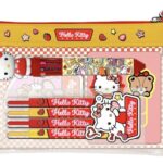 Hello Kitty and Friends Pouch Stationery Set American Diner Version Display (6)