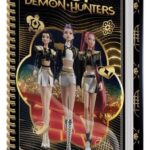 KPop Demon Hunters Notebook A5 Golden Display (12)