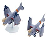 Rebuild of Evangelion SYUTO Tiny Scale Plastic Model Kit UNAF Close Air Support VTOL Aircraft YAGR-3B 5 cm
