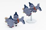 Rebuild of Evangelion SYUTO Tiny Scale Plastic Model Kit UNAF Close Air Support VTOL Aircraft YAGR-3B 5 cm - immagine 4