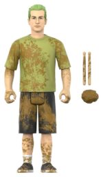 Green Day ReAction Action Figure Wave 01 Tré Cool (Mud Fight) - immagine 2