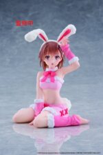 A Certain Scientific Railgun Moflock PVC Figure Mikoto Misaka (Fluffy Bunny Ver.) 13 cm