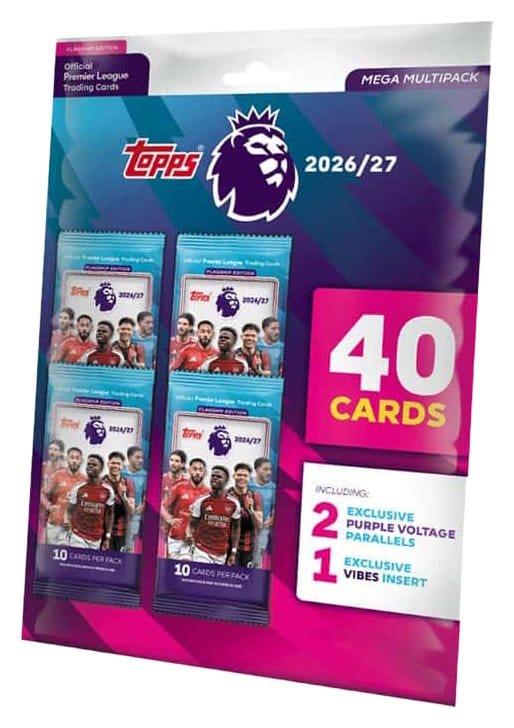x_topp085183 Premier League 2026/2027 Trading Cards Mega Multipack - immagine 1