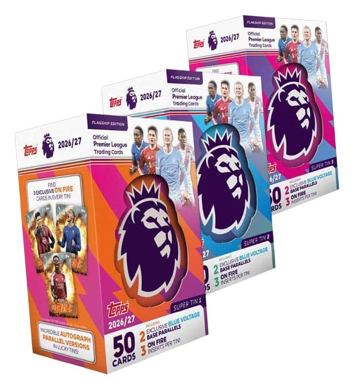 x_topp085206 Premier League 2026/2027 Trading Cards Super Tin - immagine 1