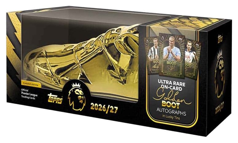x_topp085237 Premier League 2026/2027 Trading Cards Golden Boot Tin - immagine 1