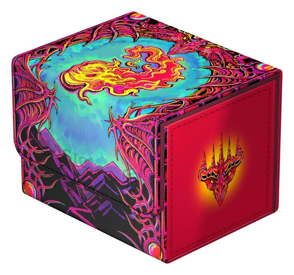 x_ugd012001 Ultimate Guard Sidewinder 100+ Xenoskin Magic: The Gathering "Mana Token" - Mountain - immagine 1