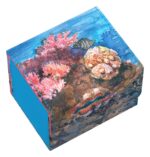 Ultimate Guard Sidewinder 100+ Xenoskin "Coral Places" - Seablue Hush - immagine 4