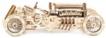 Ugears 3D Wooden Puzzle U-9 Grand Prix Car - immagine 6