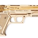 Ugears 3D Wooden Puzzle Wolf-01 Handgun